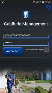 Smartphone App für Facility Management